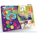 Пальчиковые краски Мое первое творчество 7 цветов Danko toys PK-01 (в ассортименте)